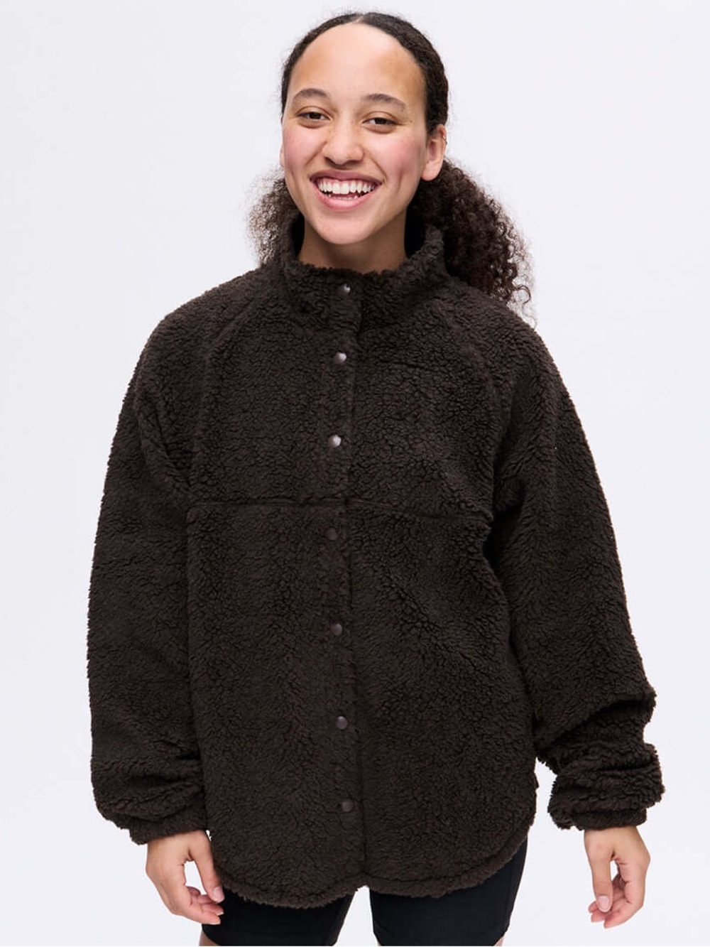 Outdoor Voices Candy Fleece Snap Jacket